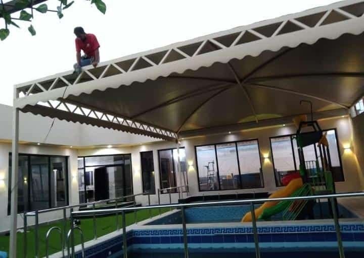 مظلات حدادة حديثة الطائف